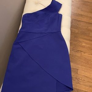BCBG Maxazria size 12 one shoulder dress